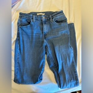 Women’s Levi Denim Jeans 721 High Rise Skinny